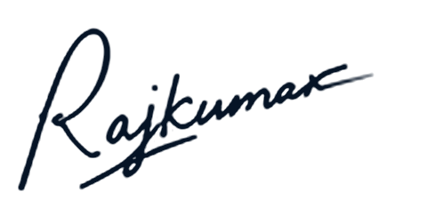 Signature of Rajkumar Alagiri